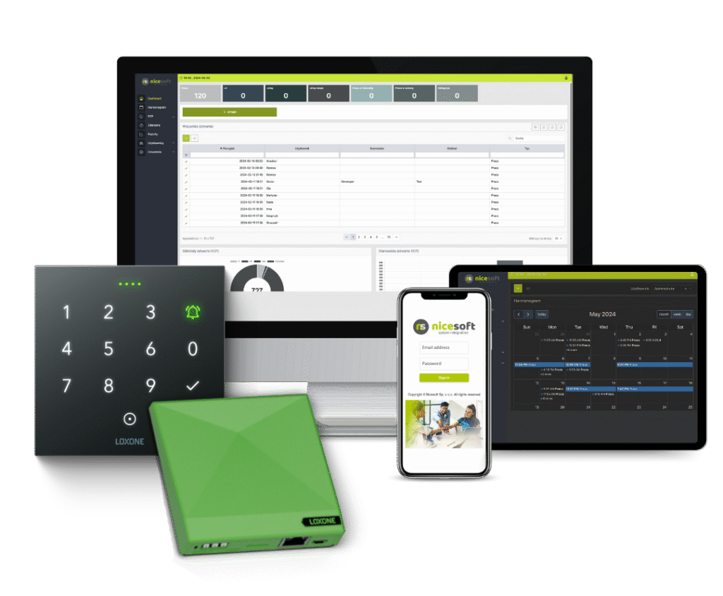 Integracja narzędzi do kontroli dostępu z systemem NiceWorkTime | Nicesoft